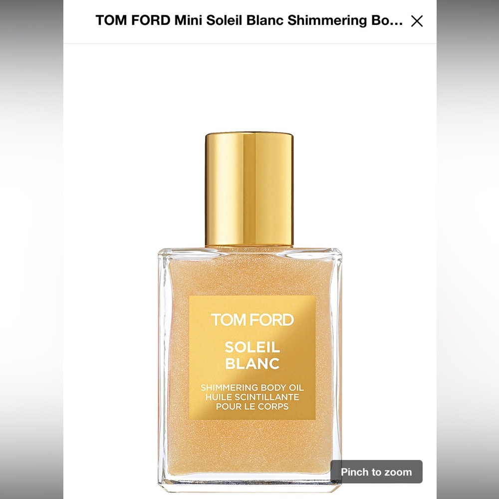 *Brand New* Tom Ford Mini Soleil Blanc Shimmering Body Oil